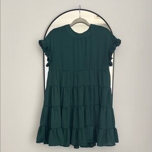 Elegant Green Mini Dress